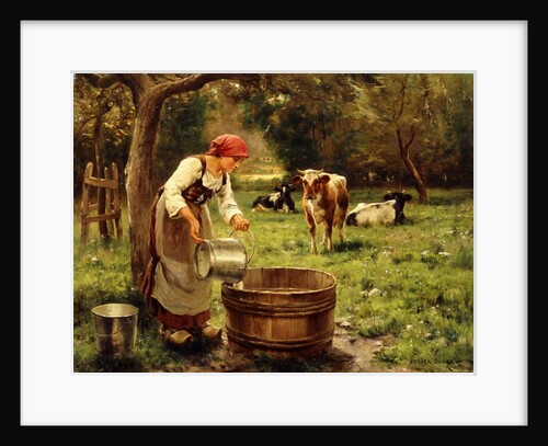 Tending the Cows by Julien Dupre
