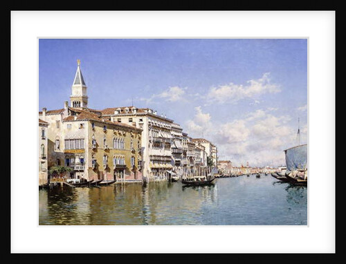 The Grand Canal, Venice, 1883 by Federico del Campo