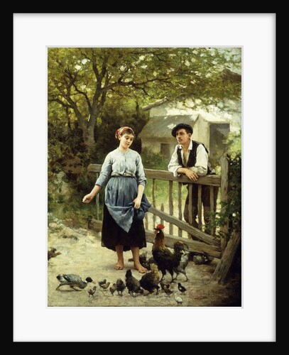 Young Farmers by Edouard Debat-Ponsan