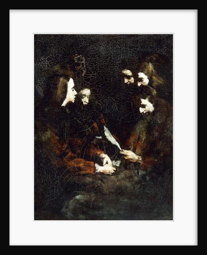 The Letter by Auguste Theodule Ribot