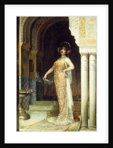 The Odalisque by Edouard Frederic Wilhelm Richter