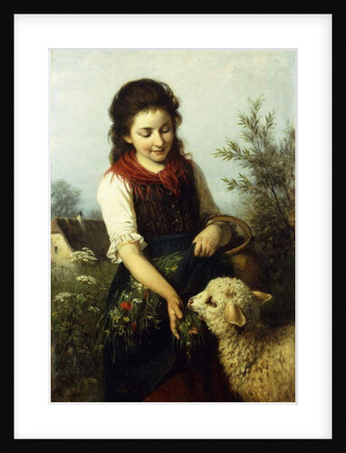 Feeding the Lamb by Rudolf Epp