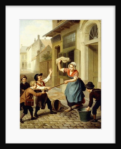 The Pranksters, 1866 by Basile de Loose