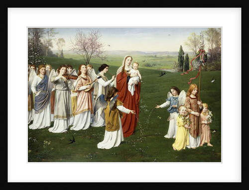 A May Procession by Franz Muller