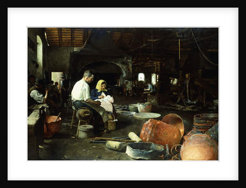 The Foundry, 1899 by Dome or Dominik Skutezky