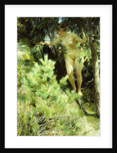 Wood-Sprite, 1892 by Anders Leonard Zorn