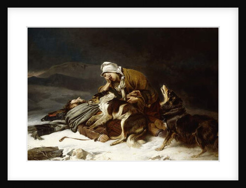 Lost in the Storm, by Richard Ansdell