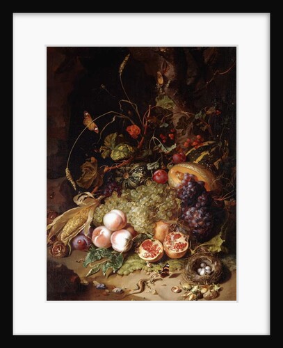 Still-life with Fruit and Insects by Rachel Ruysch