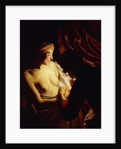 A Young Woman and her Maid, by Gerrit van Honthorst