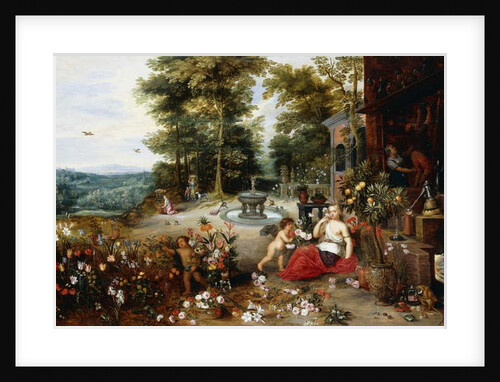 An Allegory of Smell, 1635 by Jan II & Balen Jan van Brueghel