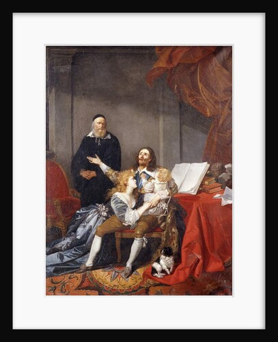 King Charles I taking Leave of his Family before his Execution by Alexandre Evariste Fragonard