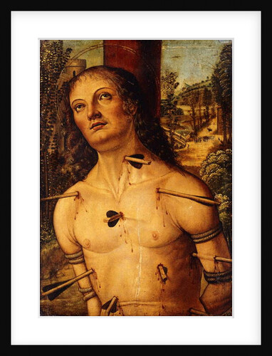 Saint Sebastian, by Fiorenzo di Lorenzo
