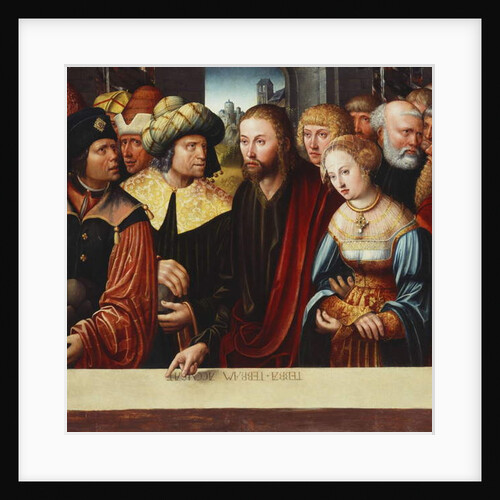 Christ and the Adultress, c.1525 by Johann Kemmer