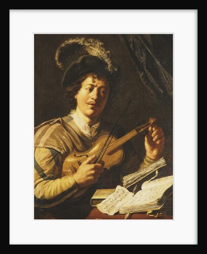 A Young Man Tuning a Violin, c.1623-5 by Jan the Elder Lievens