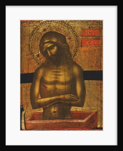 Christ at the Tomb with a Dominician Monk by Jacobello di Bonomo