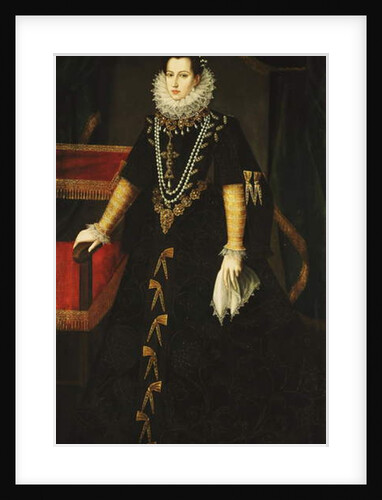 Portrait of the Infanta Isabel Clara Eugenia of Bourbon by Juan Pantoja de la Cruz