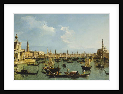 The Bacino di San Marco, Venice by Bernardo Bellotto