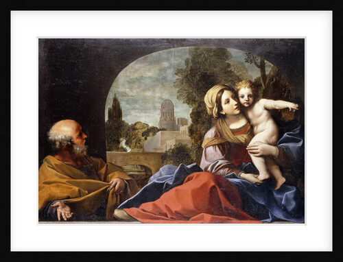 The Holy Family by Alessandro Tiarini