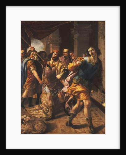 David before Saul by Jusepe