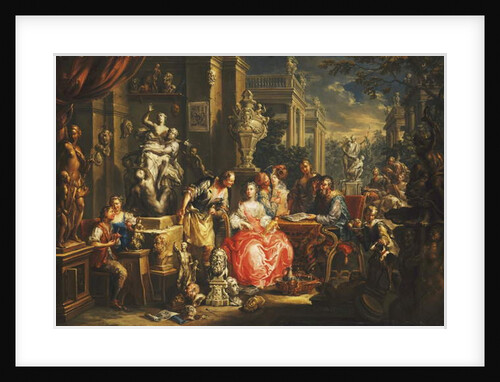 An Allegory of the Visual Arts by Johann Georg Platzer