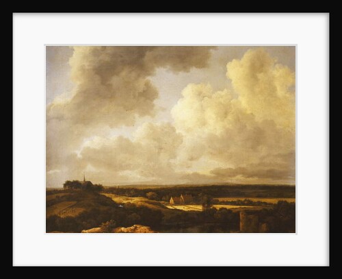 An Extensive Landscape in Summer, 1665-70 by Jacob Isaaksz. or Isaacksz. van Ruisdael