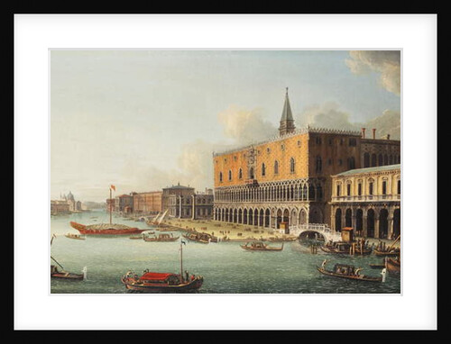 The Bacino di San Marco, Venice, looking west, c.1740s by Antonio Joli