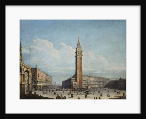 The Piazza San Marco and the Piazzetta, Venice, looking South-West, 1741 by Antonio de dipi Joli