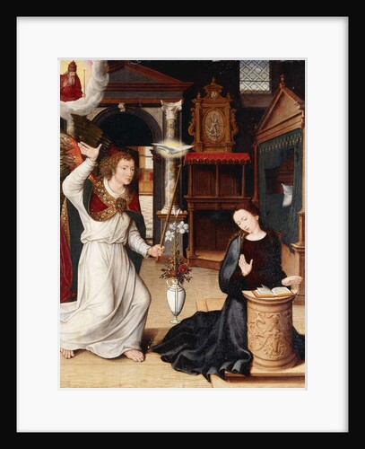 The Annunciation by Pieter Jansz. Pourbus