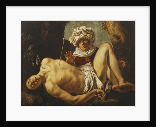 Saint Sebastian tended by Irene, 161- by Cornelius de Beer