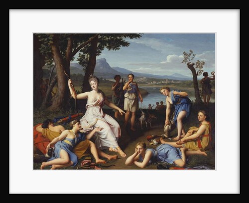 Portrait of a Lady as Diana returning from the Hunt, 1698 by Nicolas Colombel