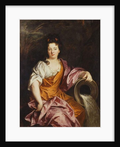 Marie-Therese de Bourbon, Princesse de Conti, as a River Goddess by Nicolas de Largilliere