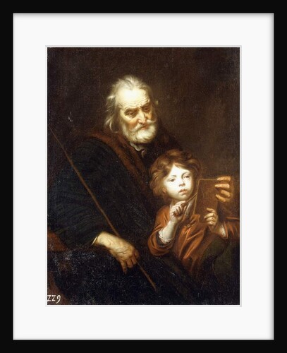 A Schoolmaster Teaching a Boy to Draw by Jacob Potma