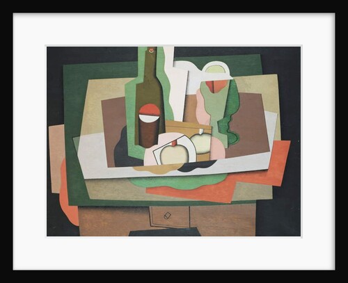 Still Life on a Table; Nature Morte sur une Table, 1925 by Georges Valmier