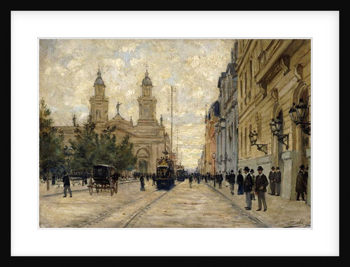 Santiago de Chile, 1904 by Fernando Laroche