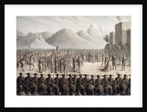 The Execution of Emperor Maximilian, 1867 by Gottlob Jungman