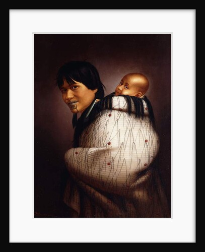 Ana Rupene and Child, by Gottfried Lindauer