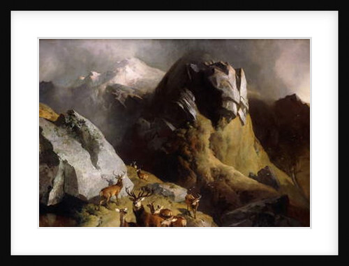 The Deer Pass, c.1852 by Edwin Landseer