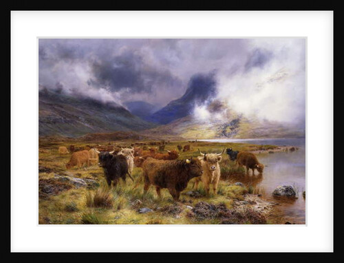 Through Glencoe by Way to the Tay, 1899 by Louis Bosworth Hurt