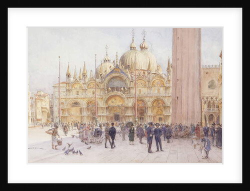 St Marks Square, Venice by Walter Frederick Roofe Tyndale
