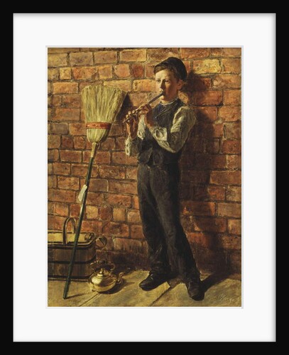 Music Versus Work, 1864 by Edward Joseph Worrall