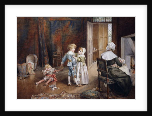 The Little Peacemaker, 1895 by Eleanor Manly