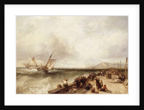 Honfleur, 1867 by James Webb