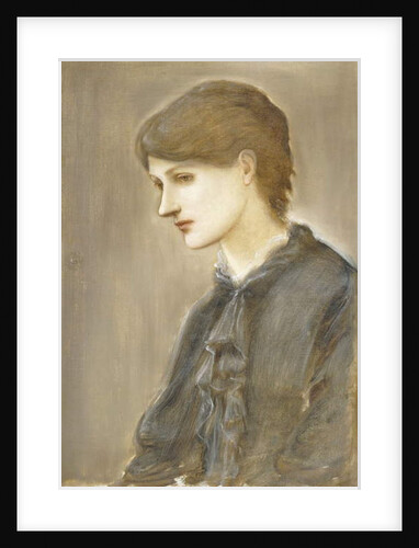 Portrait of Mrs. William J. Stillman, nee Marie Spartali by Edward Coley Burne-Jones