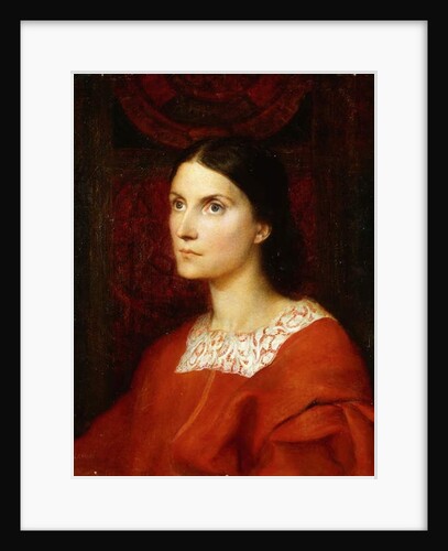 Portrait of Lady Wolverton, nee Georgina Tufnell by George Frederic Watts