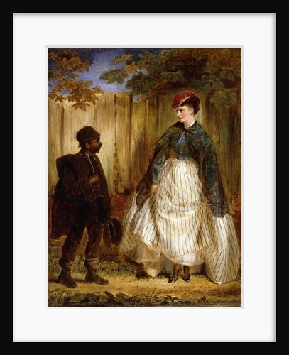 Too Close for Comfort, 1869 by Jerry Barrett