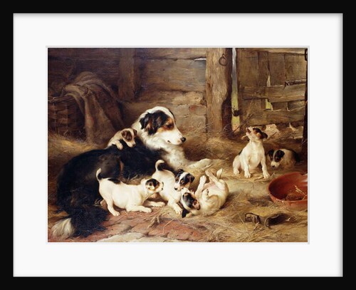 The Foster Mother, 1887 by Walter Hunt