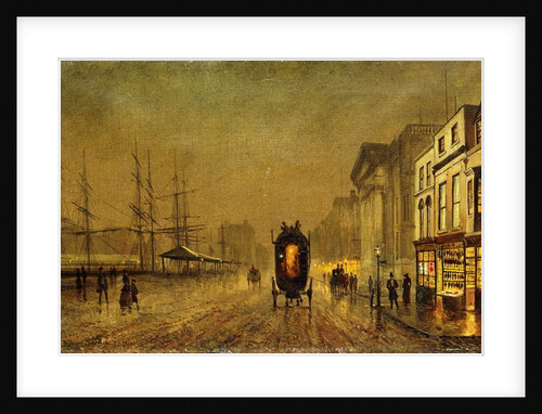 Liverpool Docks by John Atkinson Grimshaw