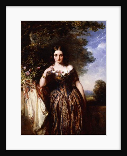 Portrait of Mrs. J. Hardcastle, nee Anne Capper, 1846 by Abraham Solomon
