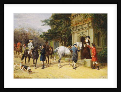 A Helping Hand by Heywood Hardy