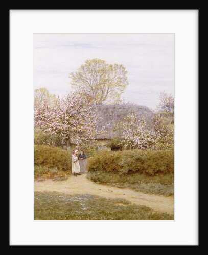 At School Green, Isle of Wight, by Helen Allingham